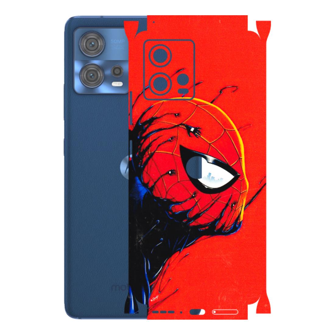 Motorola Phone Skins (All Models) - Spiderman Face Venom - 3D Embossed Finish (L-165) Motorola Moto Edge 30 Fusion (5G)