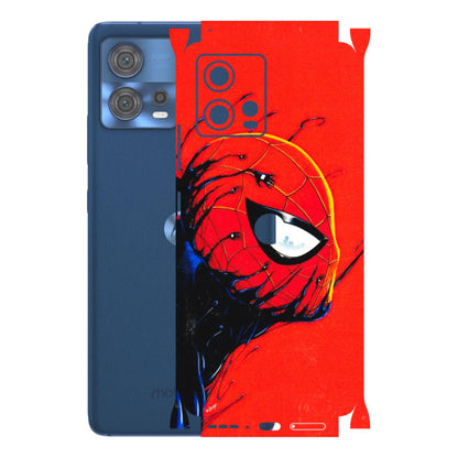Motorola Phone Skins (All Models) - Spiderman Face Venom - 3D Embossed Finish (L-165) Motorola Moto Edge 30 Fusion (5G)