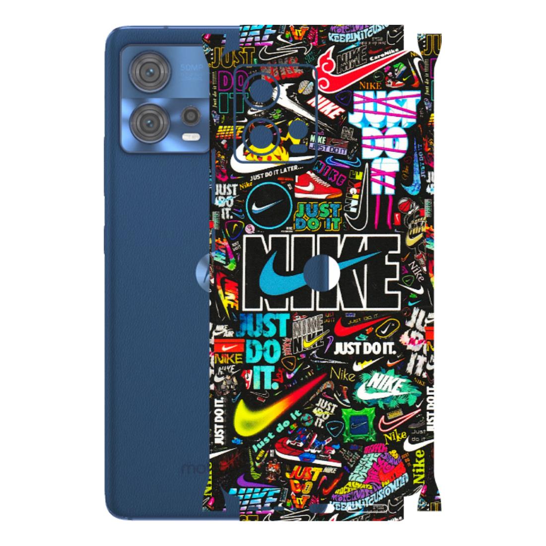 Motorola Phone Skins (All Models) - Just Do It Doodles - 3D Embossed Finish (L-166) Motorola Moto Edge 30 Fusion (5G)