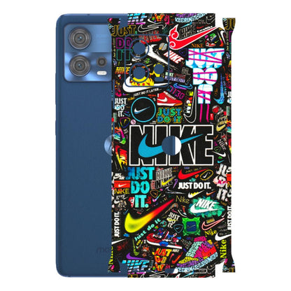 Motorola Phone Skins (All Models) - Just Do It Doodles - 3D Embossed Finish (L-166) Motorola Moto Edge 30 Fusion (5G)
