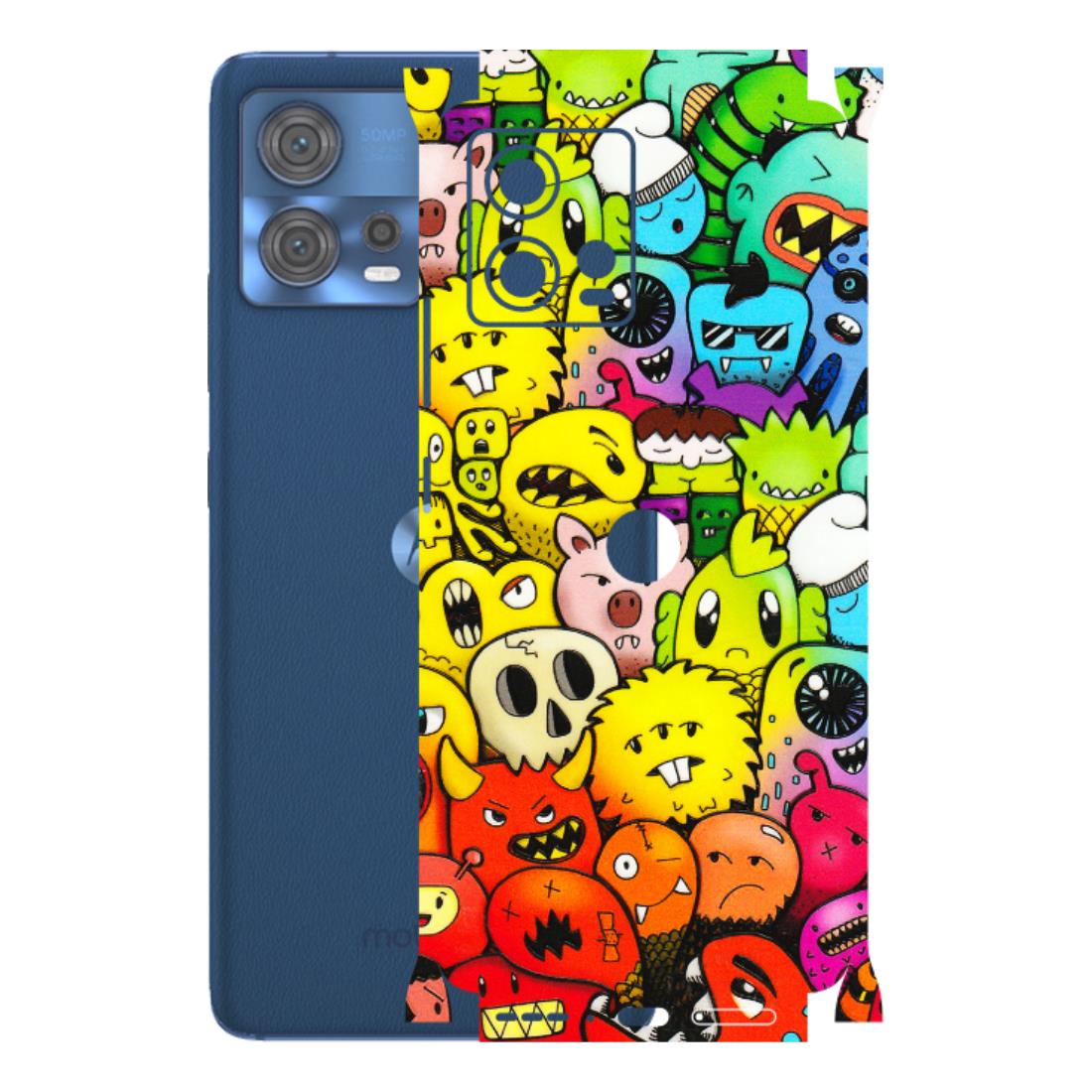 Motorola Phone Skins (All Models) - Angry Funkies - 3D Embossed Finish (L-169) Motorola Moto Edge 30 Fusion (5G)