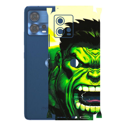 Motorola Phone Skins (All Models) - Hulk - 3D Embossed Finish (L-180) Motorola Moto Edge 30 Fusion (5G)
