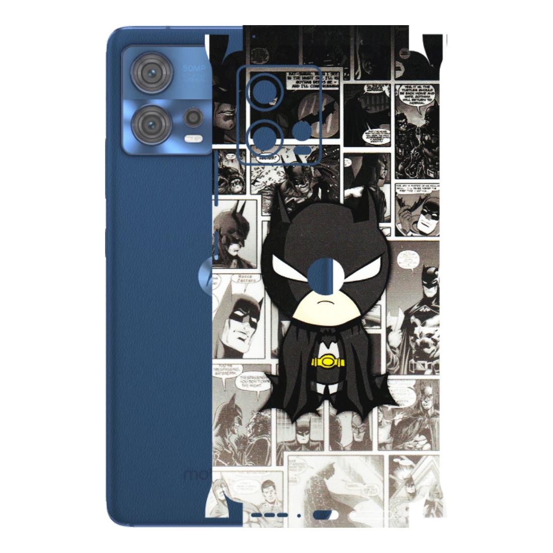 Motorola Phone Skins (All Models) - Toon Batman - 3D Embossed Finish (L-182) Motorola Moto Edge 30 Fusion (5G)