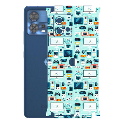 Motorola Phone Skins (All Models) - Gadgets Doodle - 3D Embossed Finish (L-184) Motorola Moto Edge 30 Fusion (5G)
