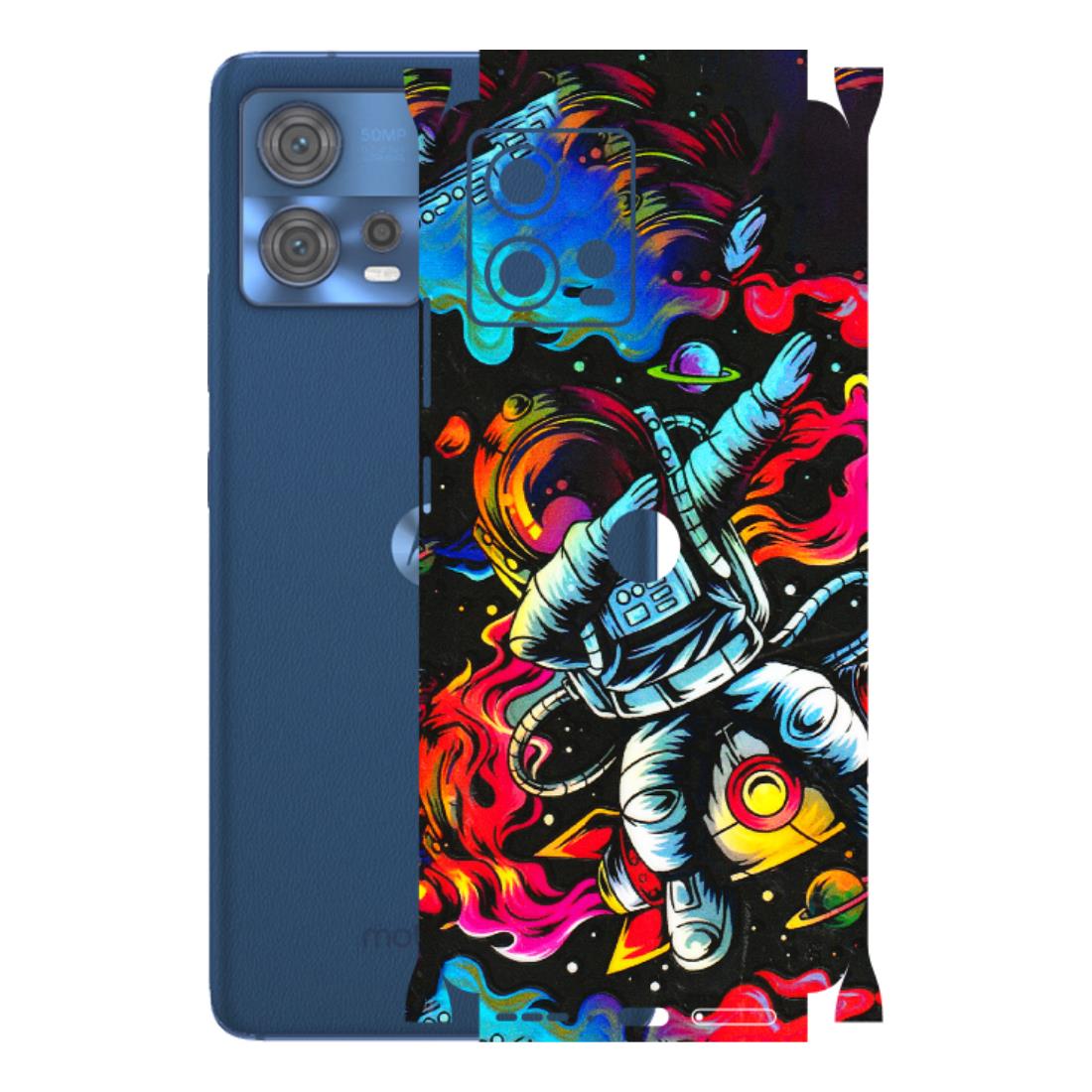 Motorola Phone Skins (All Models) - Astronaut Dope - 3D Embossed Finish (L-191) Motorola Moto Edge 30 Fusion (5G)