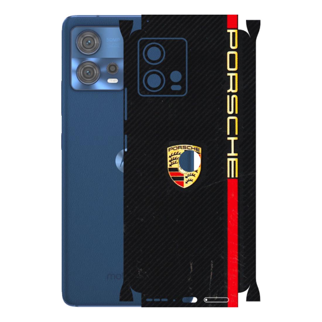 Motorola Phone Skins (All Models) - Premium Porsche - 3D Embossed Finish (L-225) Motorola Moto Edge 30 Fusion (5G)