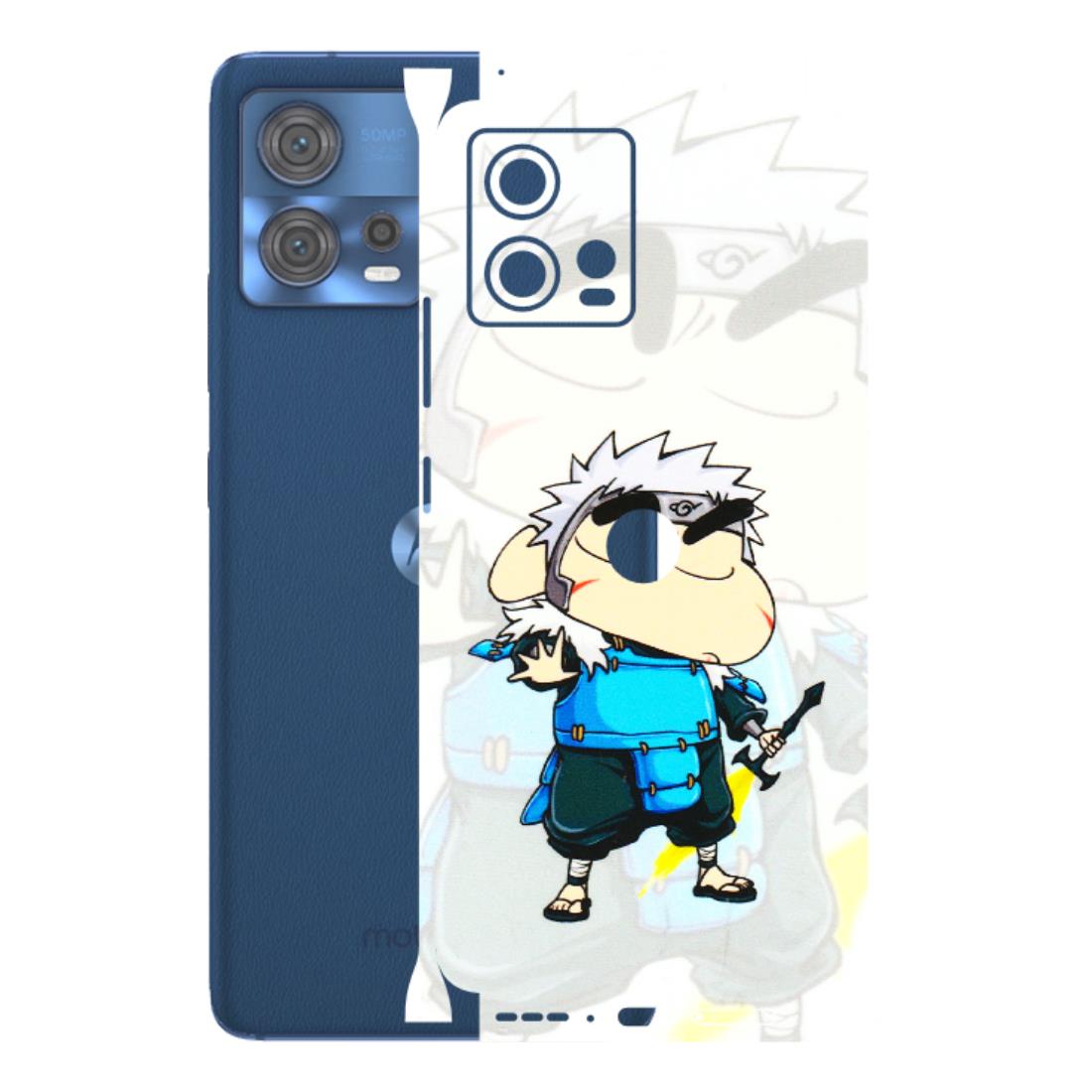 Motorola Phone Skins (All Models) - Angry Young Shinchan - 3D Embossed Finish (L-226) Motorola Moto Edge 30 Fusion (5G)