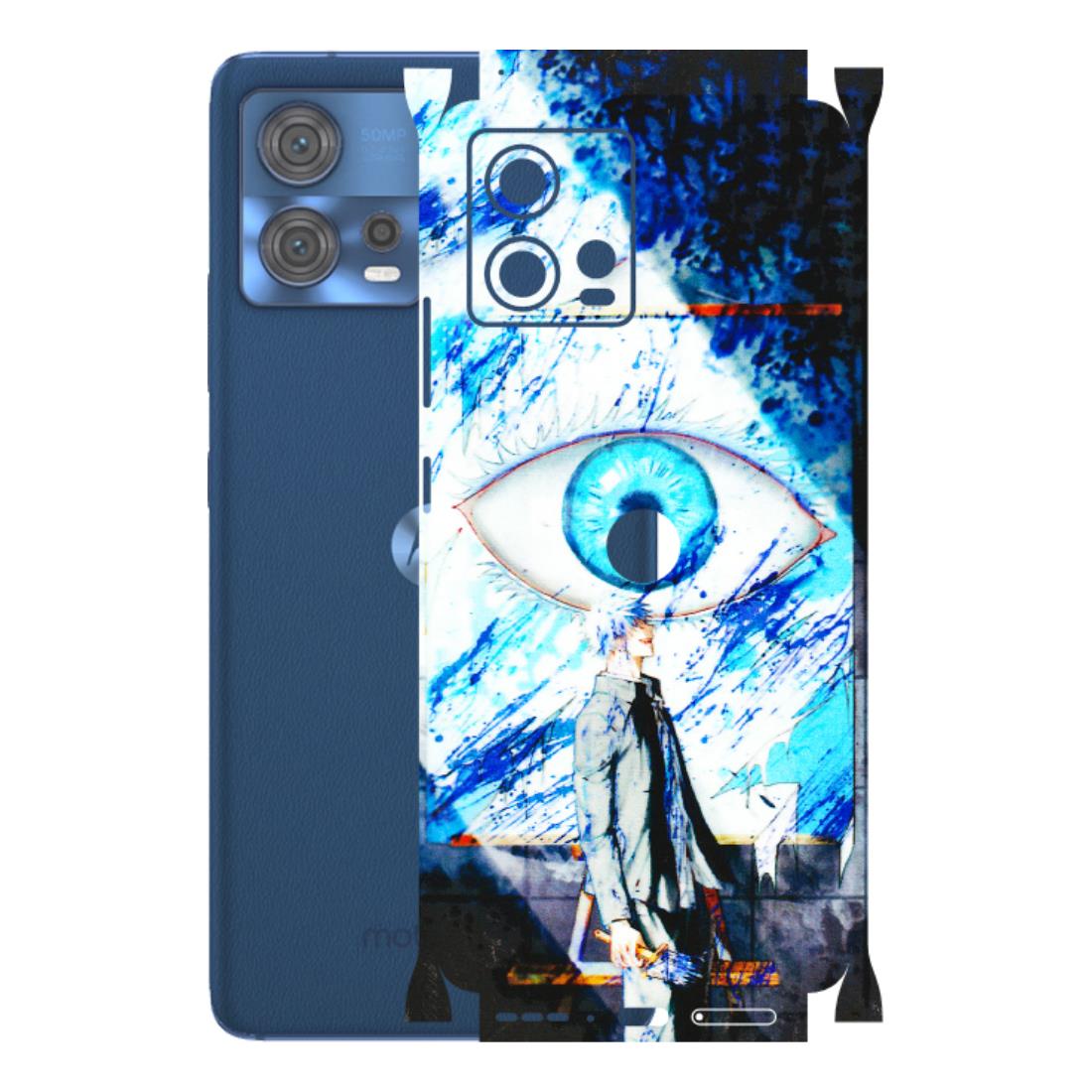Motorola Phone Skins (All Models) - Gojo Satoru evil eye - 3D Embossed Finish (L-239) Motorola Moto Edge 30 Fusion (5G)