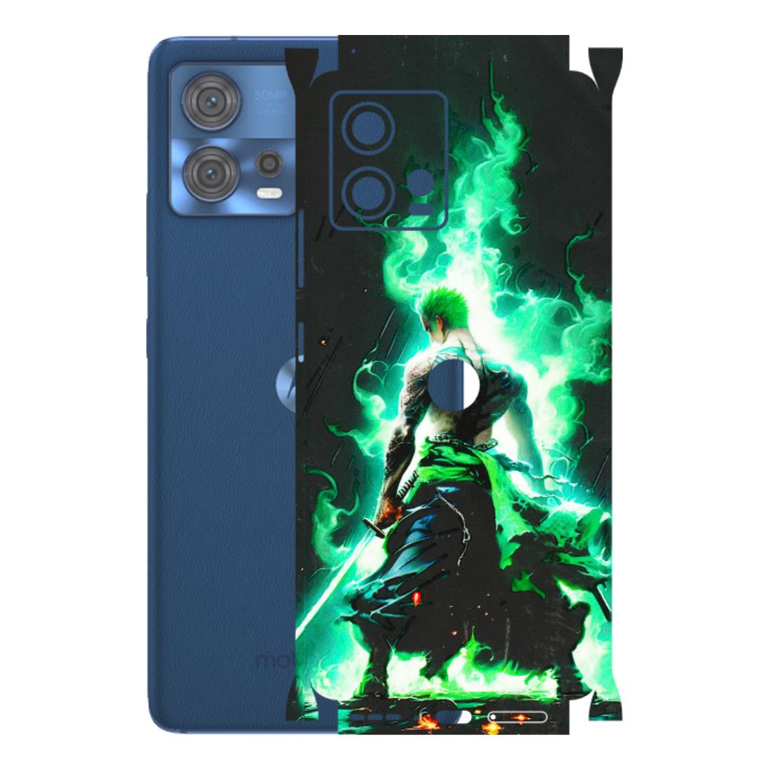 Motorola Phone Skins (All Models) - Zoro Sword - 3D Embossed Finish (L-241) Motorola Moto Edge 30 Fusion (5G)