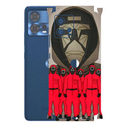 Motorola Phone Skins (All Models) - Squid Game Hero - 3D Embossed Finish (L-245) Motorola Moto Edge 30 Fusion (5G)
