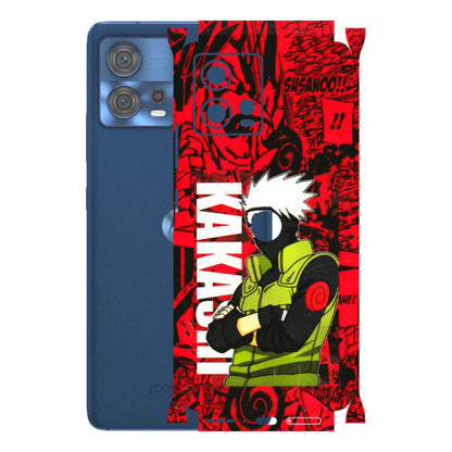 Motorola Phone Skins (All Models) - Kakashi Red Anime - 3D Embossed Finish (L-251) Motorola Moto Edge 30 Fusion (5G)