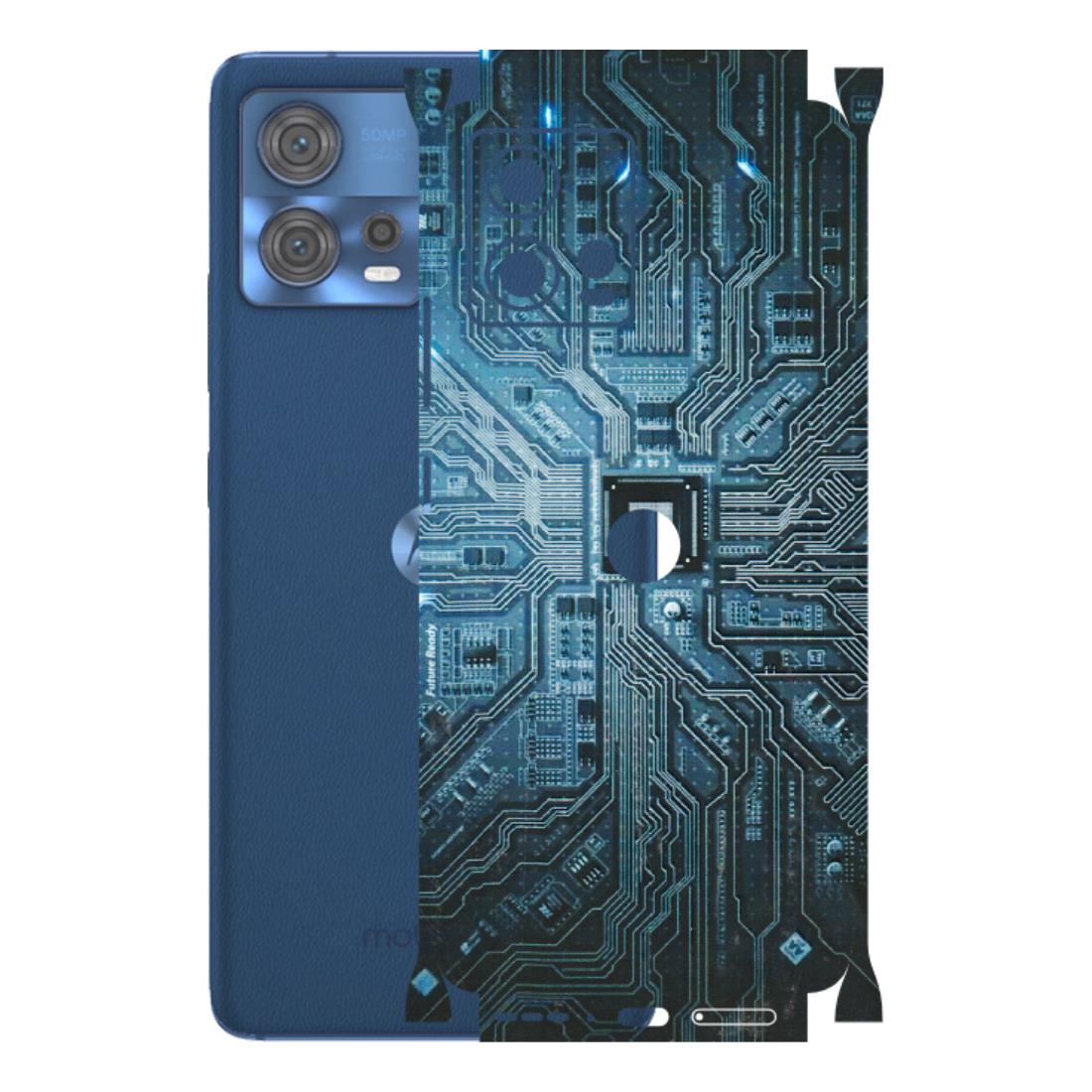 Motorola Phone Skins (All Models) - Original Circuit - 3D Embossed Finish (L-267) Motorola Moto Edge 30 Fusion (5G)
