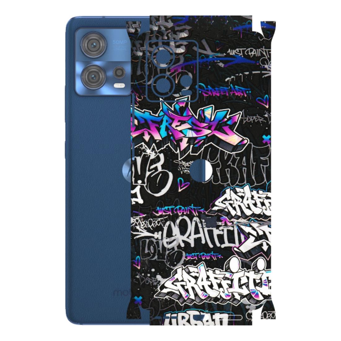 Motorola Phone Skins (All Models) - Graffiti Killer - 3D Embossed Finish (L-274) Motorola Moto Edge 30 Fusion (5G)