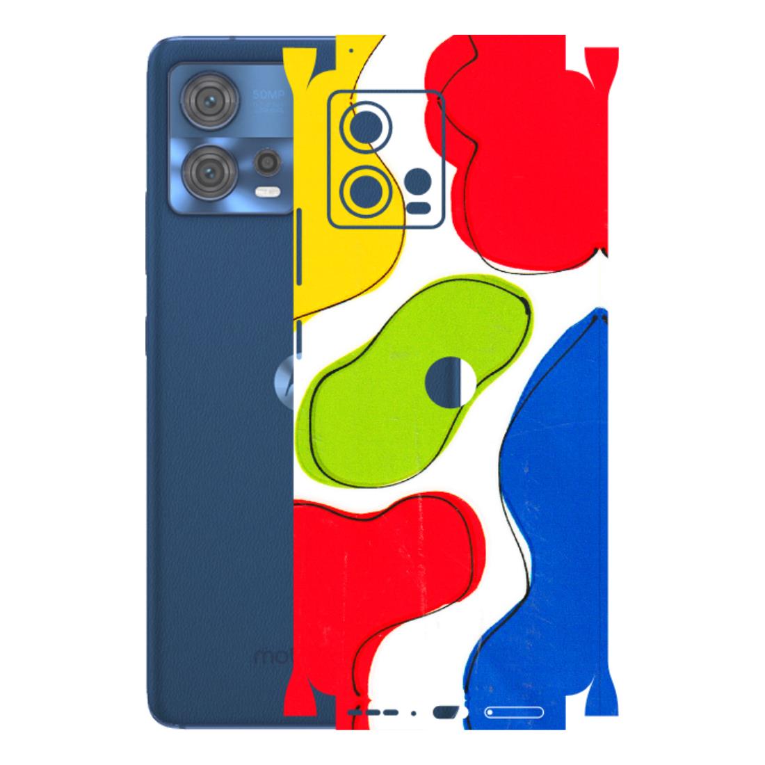 Motorola Phone Skins (All Models) - RGB Colour Paint - 3D Embossed Finish (L-284) Motorola Moto Edge 30 Fusion (5G)