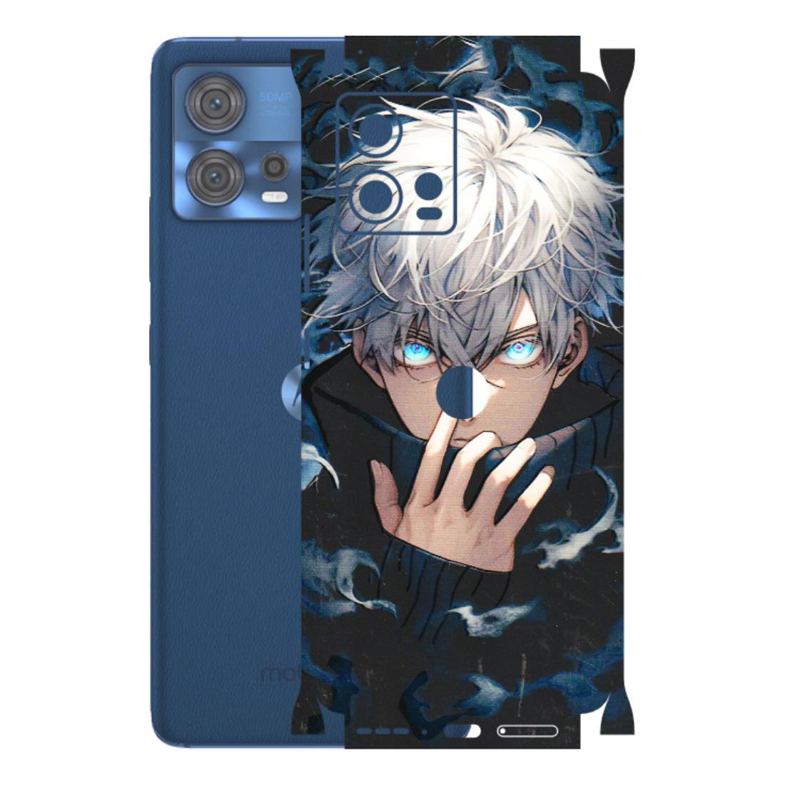 Motorola Phone Skins (All Models) - New Jujutsu Kaisen Anime - 3D Embossed Finish (L-313) Motorola Moto Edge 30 Fusion (5G)