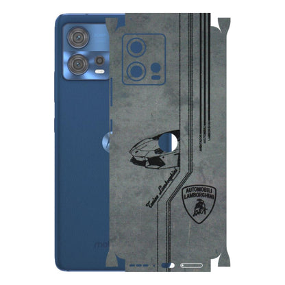 Motorola Phone Skins (All Models) - New Lamborgini Aventador - 3D Embossed Finish (L-321) Motorola Moto Edge 30 Fusion (5G)