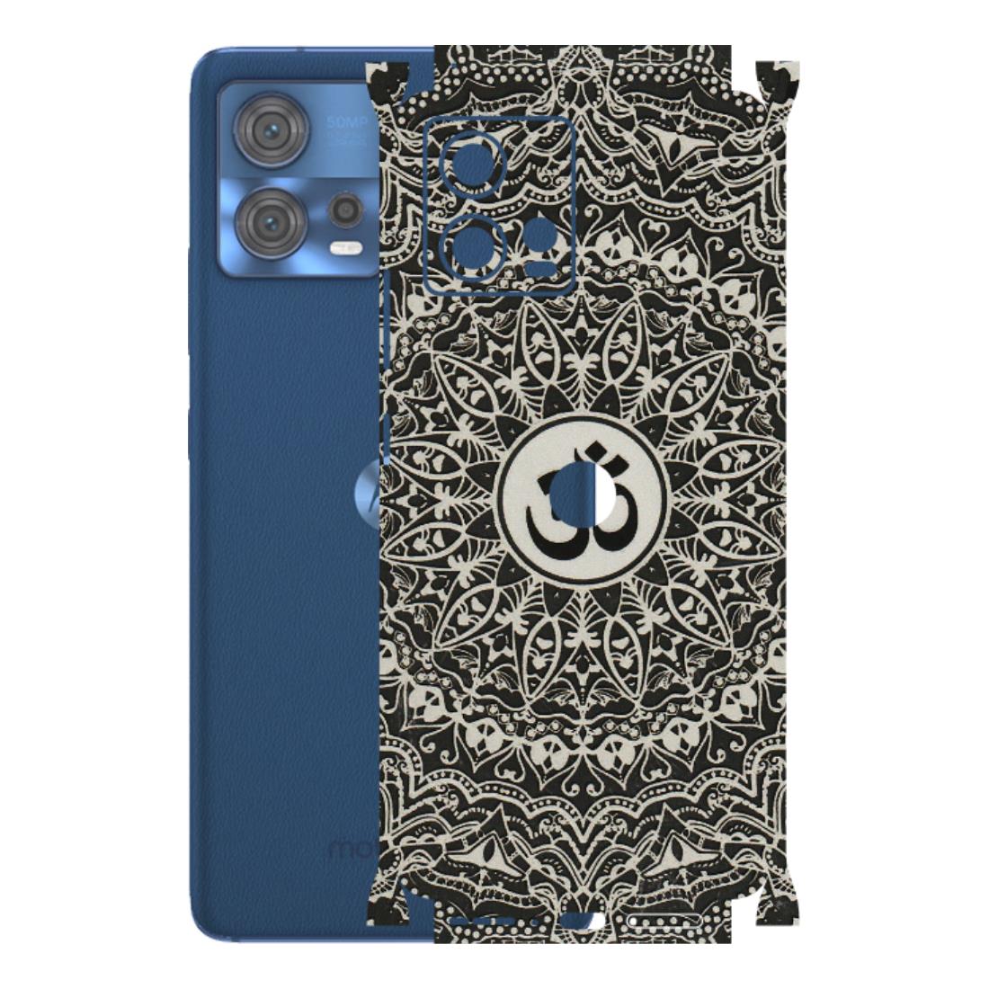 Motorola Phone Skins (All Models) - Aum Elegant Mandala - 3D Embossed Finish (L-62) Motorola Moto Edge 30 Fusion (5G)