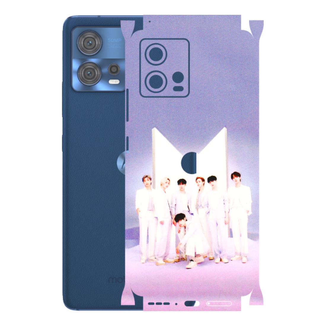 Motorola Phone Skins (All Models) - BTS - 3D Embossed Finish (L-94) Motorola Moto Edge 30 Fusion (5G)