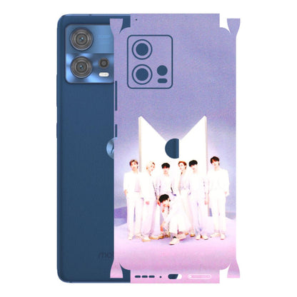 Motorola Phone Skins (All Models) - BTS - 3D Embossed Finish (L-94) Motorola Moto Edge 30 Fusion (5G)