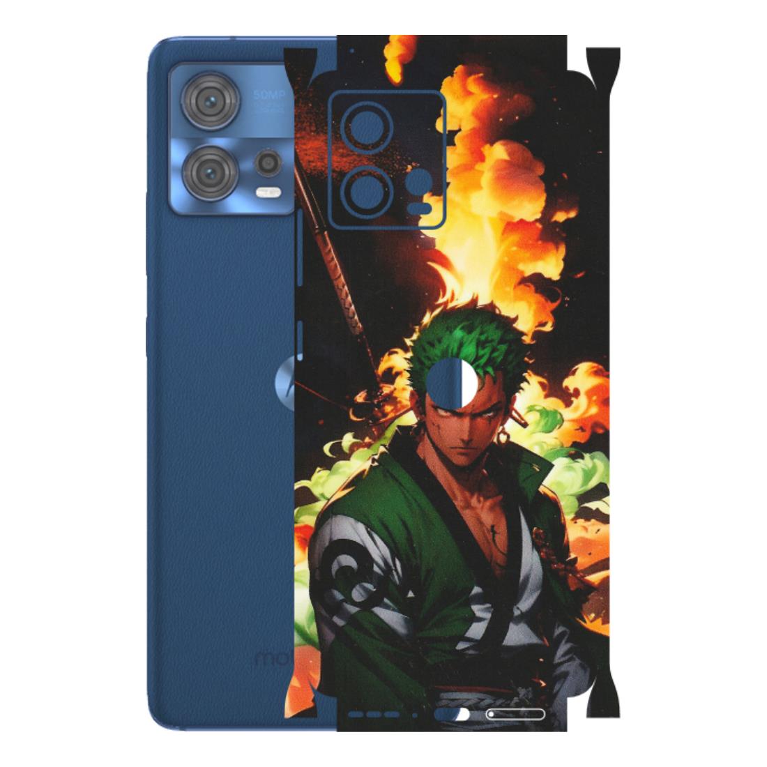 Motorola Phone Skins (All Models) - Roronoa Zoro - Matte Finish (M-102) Motorola Moto Edge 30 Fusion (5G)