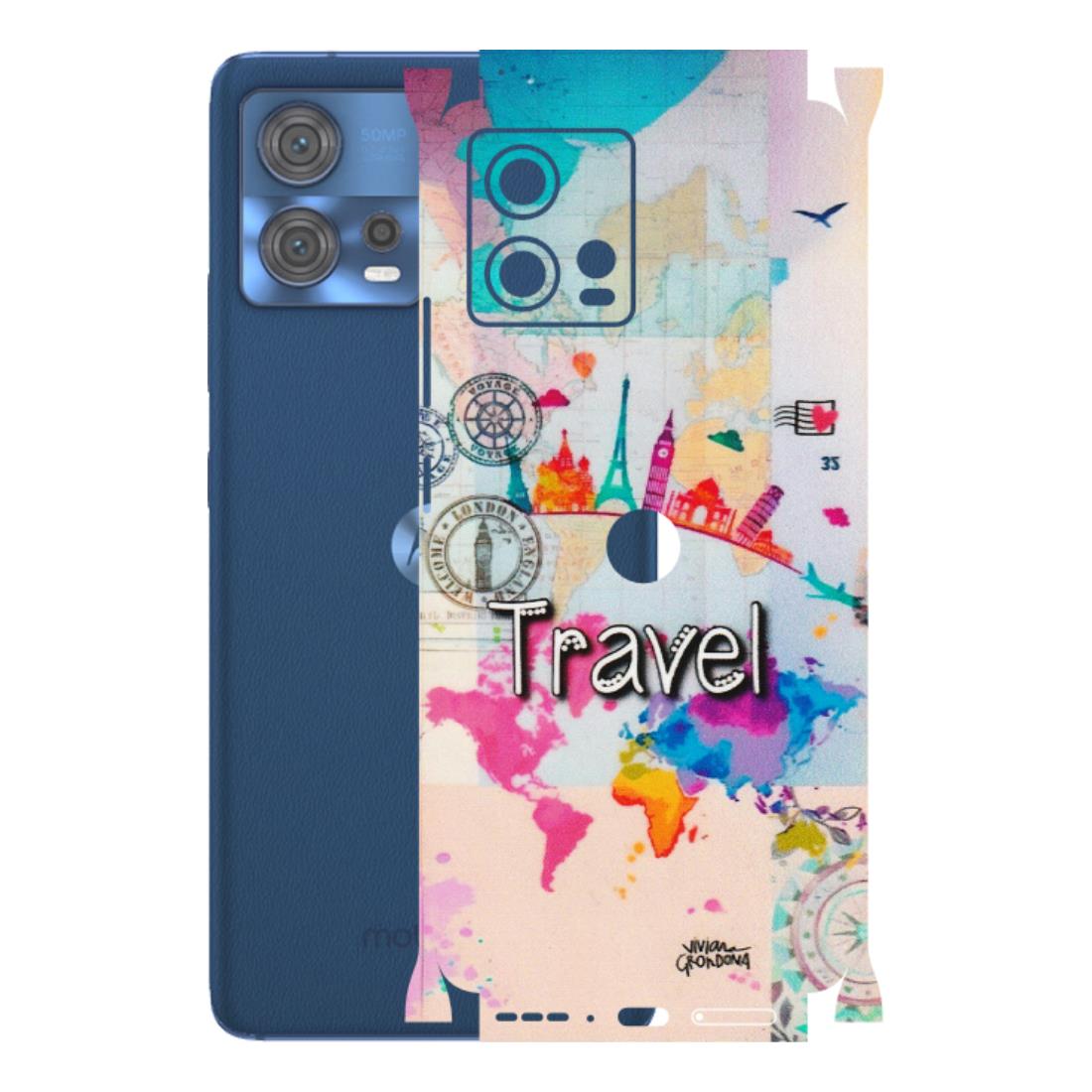 Motorola Phone Skins (All Models) - Travel The Wonders - Matte Finish (M-108) Motorola Moto Edge 30 Fusion (5G)