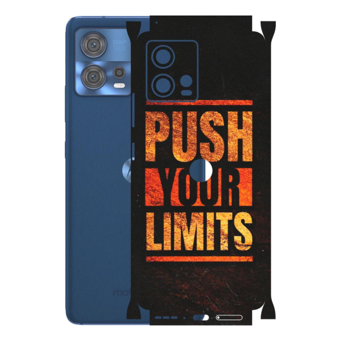Motorola Phone Skins (All Models) - Push Your Limits - Matte Finish (M-118) Motorola Moto Edge 30 Fusion (5G)