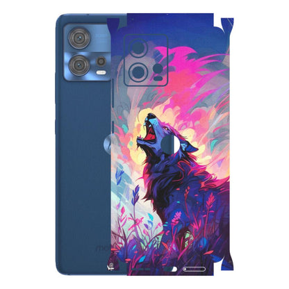 Motorola Phone Skins (All Models) - New Wild Wolf Abstract - Matte Finish (M-125) Motorola Moto Edge 30 Fusion (5G)