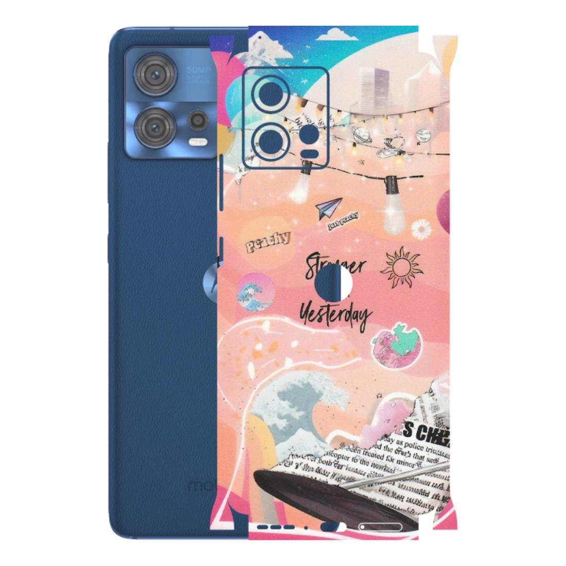 Motorola Phone Skins (All Models) - Stronger Then Yesterday - Matte Finish (M-128) Motorola Moto Edge 30 Fusion (5G)