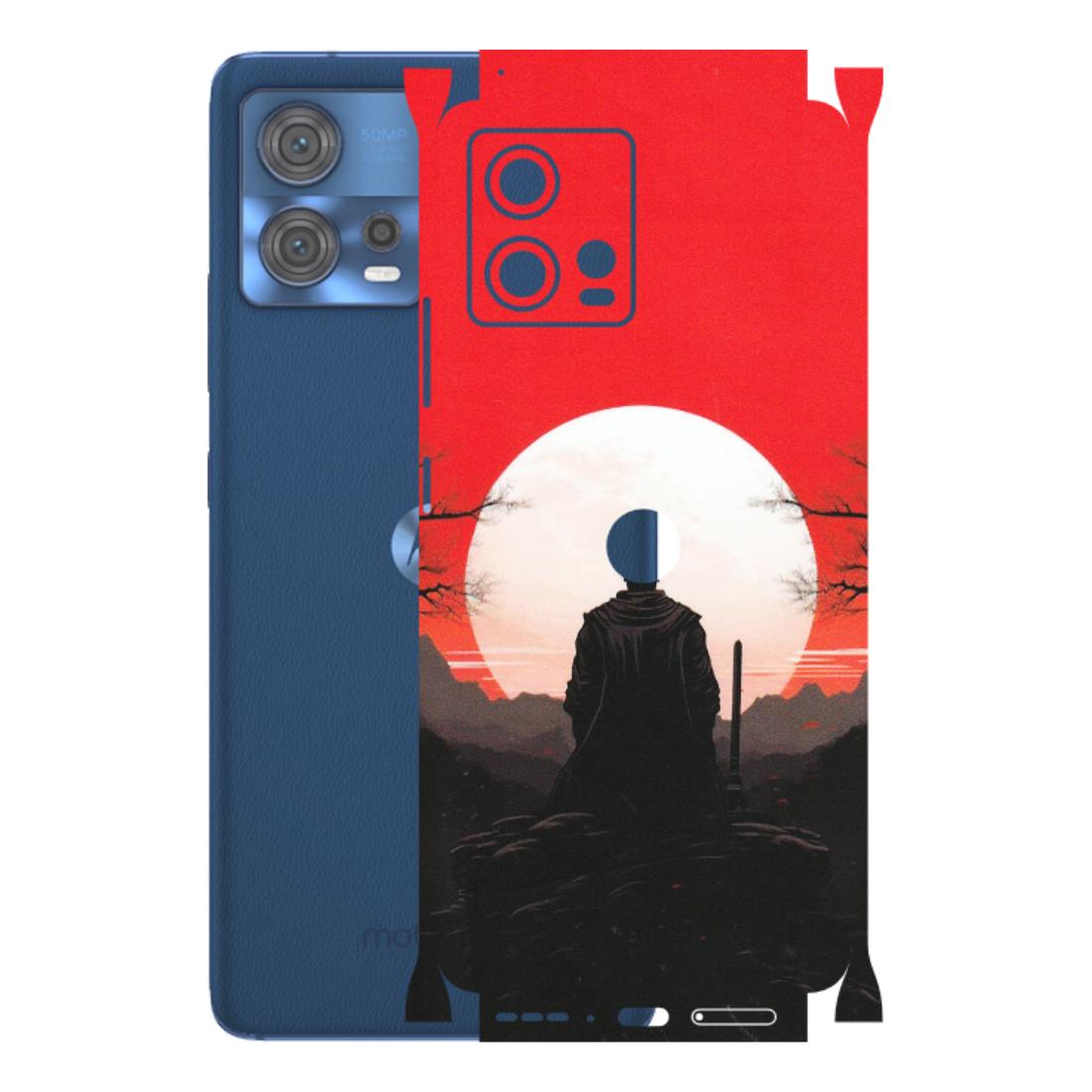 Motorola Phone Skins (All Models) - Samurai Anime - Matte Finish (M-141) Motorola Moto Edge 30 Fusion (5G)