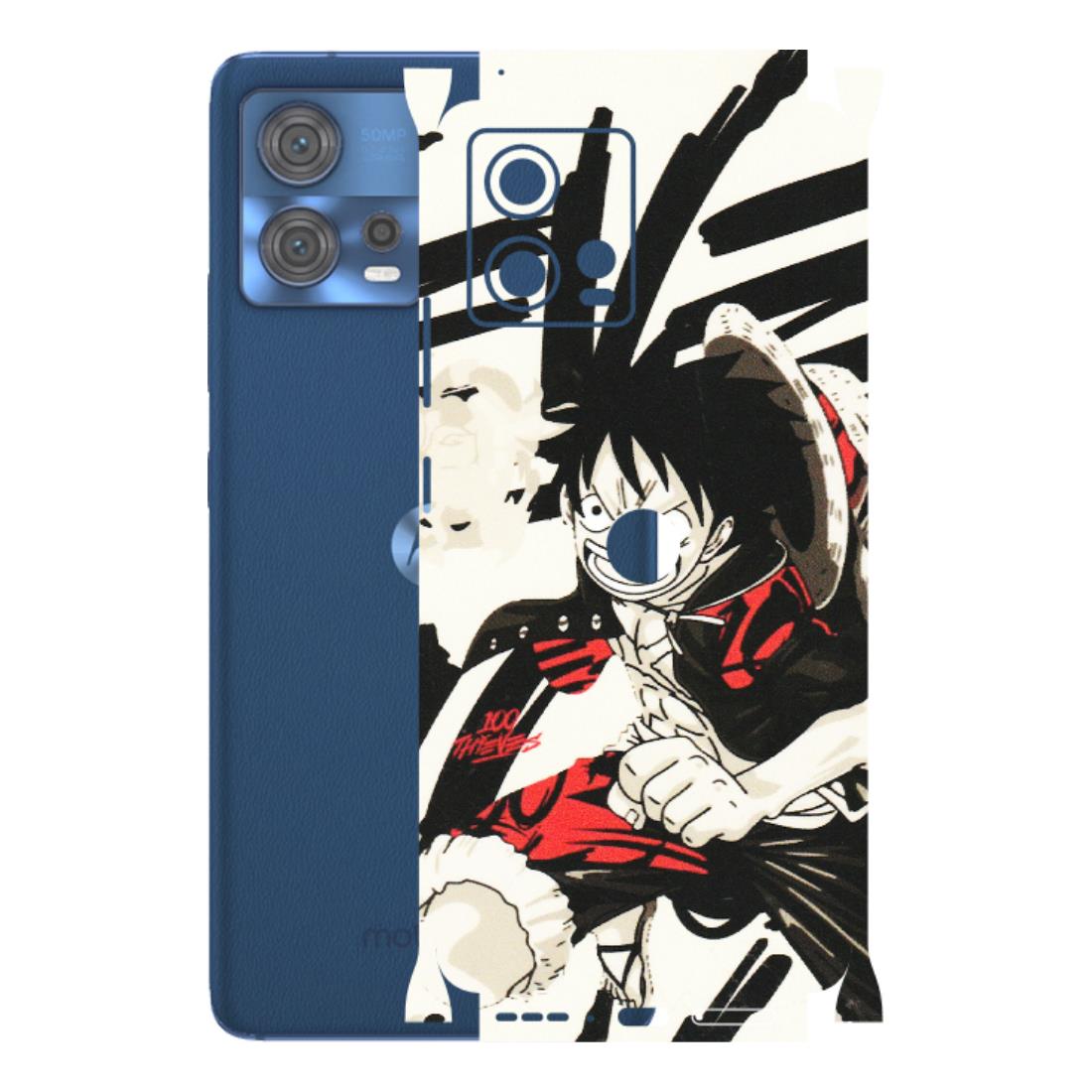 Motorola Phone Skins (All Models) - Monkey D.Luffy Manga Anime - Matte Finish (M-145) Motorola Moto Edge 30 Fusion (5G)