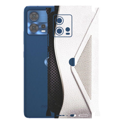 Motorola Phone Skins (All Models) - Black And White Iconic Convoy - Matte Finish (M-149) Motorola Moto Edge 30 Fusion (5G)
