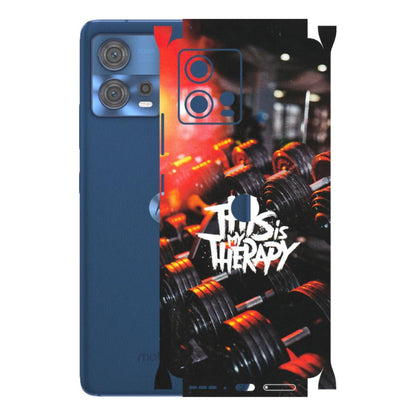 Motorola Phone Skins (All Models) - GYM Lover Therapy - Matte Finish (M-160) Motorola Moto Edge 30 Fusion (5G)