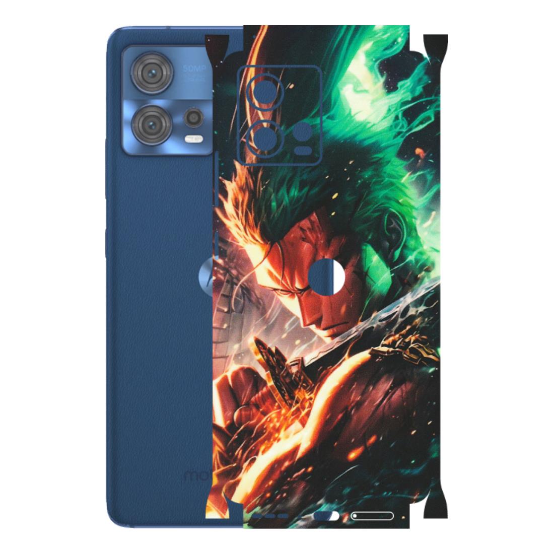 Motorola Phone Skins (All Models) - Anime Gojo Sword - Matte Finish (M-32) Motorola Moto Edge 30 Fusion (5G)