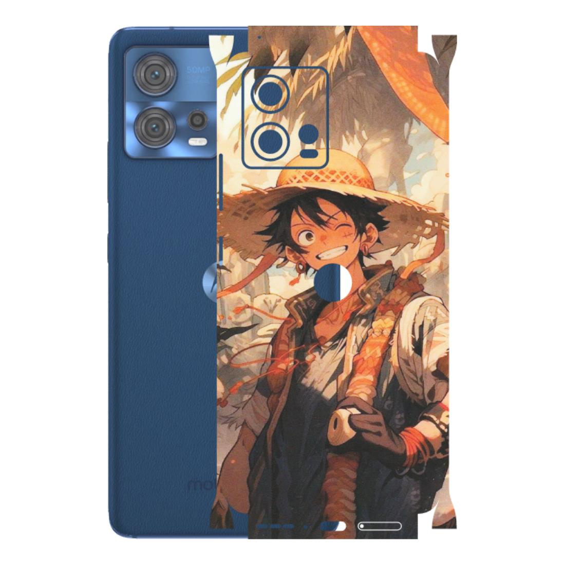 Motorola Phone Skins (All Models) - Anime Character Smile - Matte Finish (M-33) Motorola Moto Edge 30 Fusion (5G)