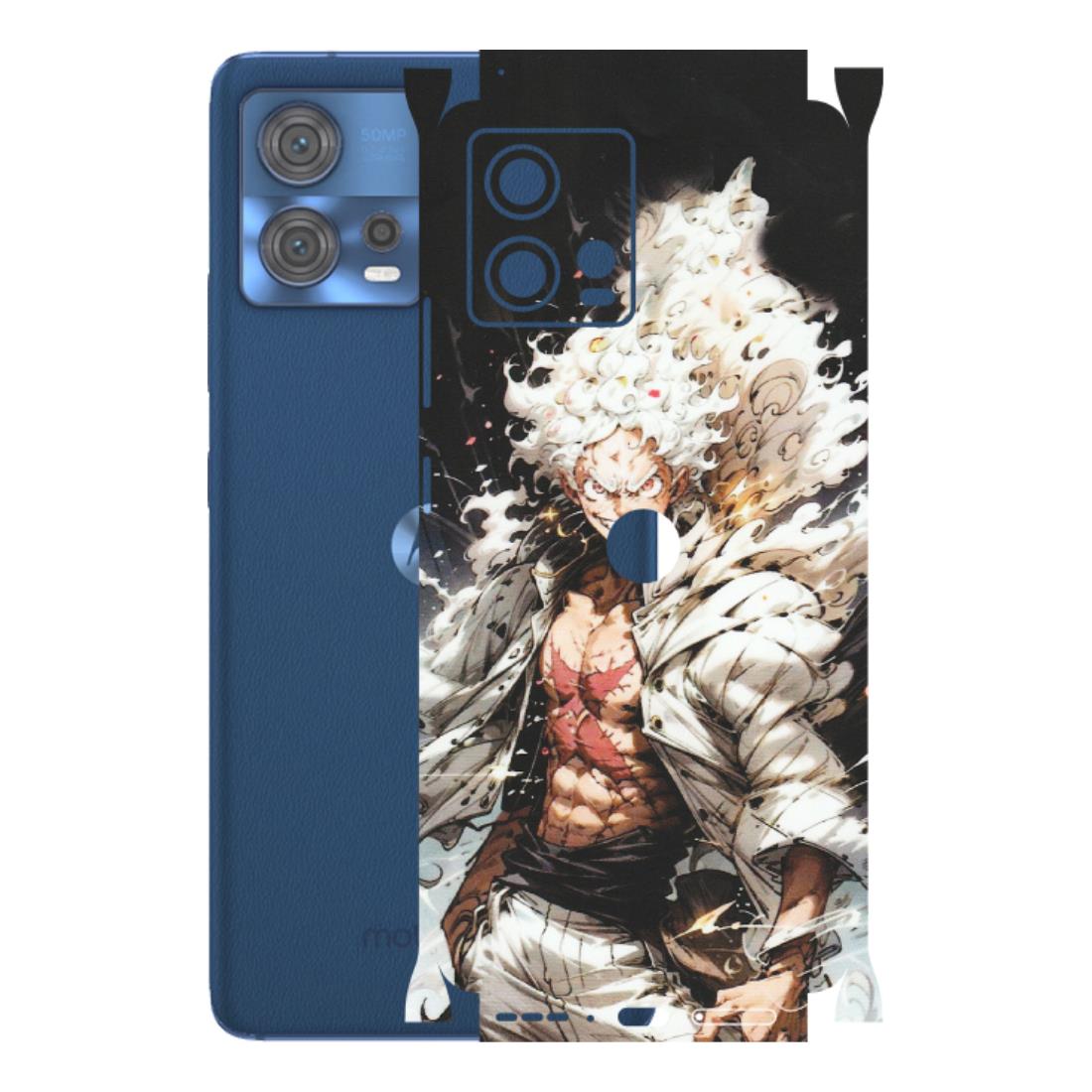 Motorola Phone Skins (All Models) - Anime Angry Classy Character - Matte Finish (M-34) Motorola Moto Edge 30 Fusion (5G)