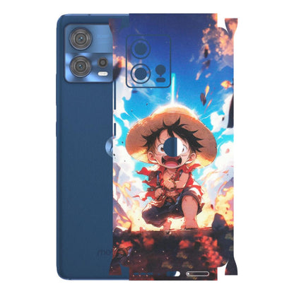 Motorola Phone Skins (All Models) - Toon One Piece Cute Character - Matte Finish (M-35) Motorola Moto Edge 30 Fusion (5G)