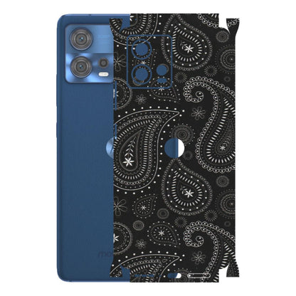 Motorola Phone Skins (All Models) - Black Sober Kerry - Matte Finish (M-37) Motorola Moto Edge 30 Fusion (5G)