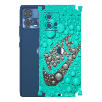 Motorola Phone Skins (All Models) - Shoe Brand Bubbles - Matte Finish (M-42) Motorola Moto Edge 30 Fusion (5G)