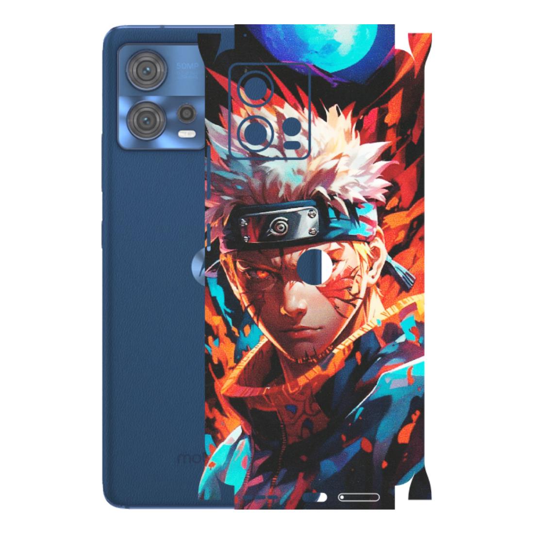 Motorola Phone Skins (All Models) - Anime Ferocious Character - Matte Finish (M-44) Motorola Moto Edge 30 Fusion (5G)
