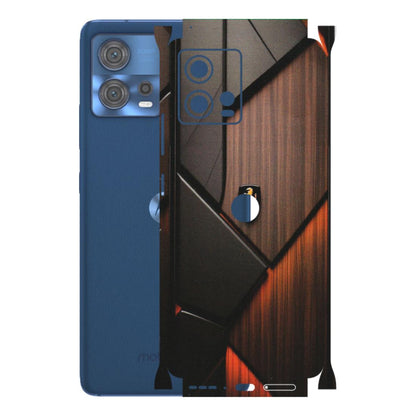 Motorola Phone Skins (All Models) - Lambo Beauty Wood Pattern Sober - Matte Finish (M-51) Motorola Moto Edge 30 Fusion (5G)