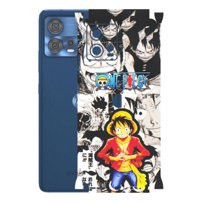 Motorola Phone Skins (All Models) - One Piece B&W - Matte Finish (M-63) Motorola Moto Edge 30 Fusion (5G)
