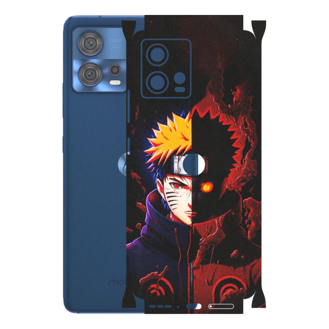 Motorola Phone Skins (All Models) - Naruto X Evil - Matte Finish (M-70) Motorola Moto Edge 30 Fusion (5G)