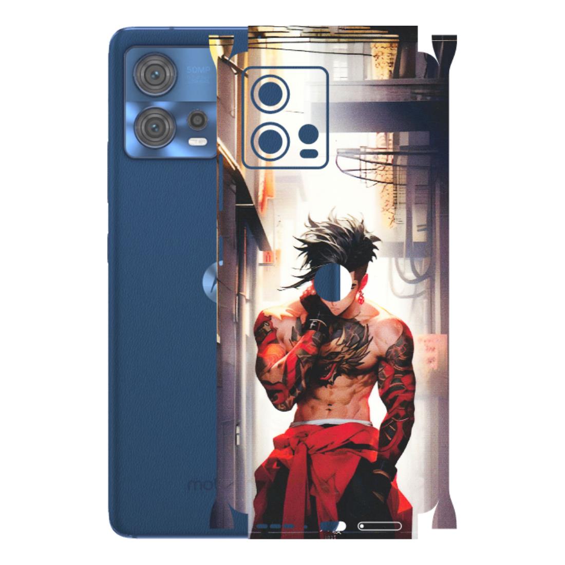 Motorola Phone Skins (All Models) - In the streets of Japan - Matte Finish (M-77) Motorola Moto Edge 30 Fusion (5G)