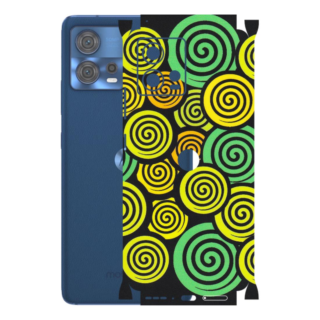 Motorola Phone Skins (All Models) - Crazy Spiral - Matte Finish (M-91) Motorola Moto Edge 30 Fusion (5G)