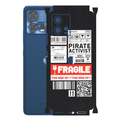 Motorola Phone Skins (All Models) - Handle With Care - Matte Finish (M-99) Motorola Moto Edge 30 Fusion (5G)