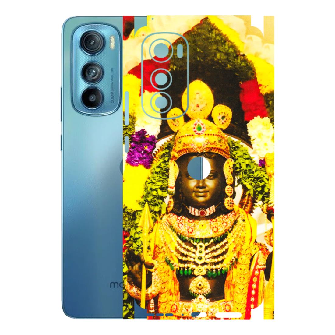 Motorola Phone Skins (All Models) - Ram Lalla Ayodhya - 3D Embossed Finish (L-103) Motorola Moto Edge 30
