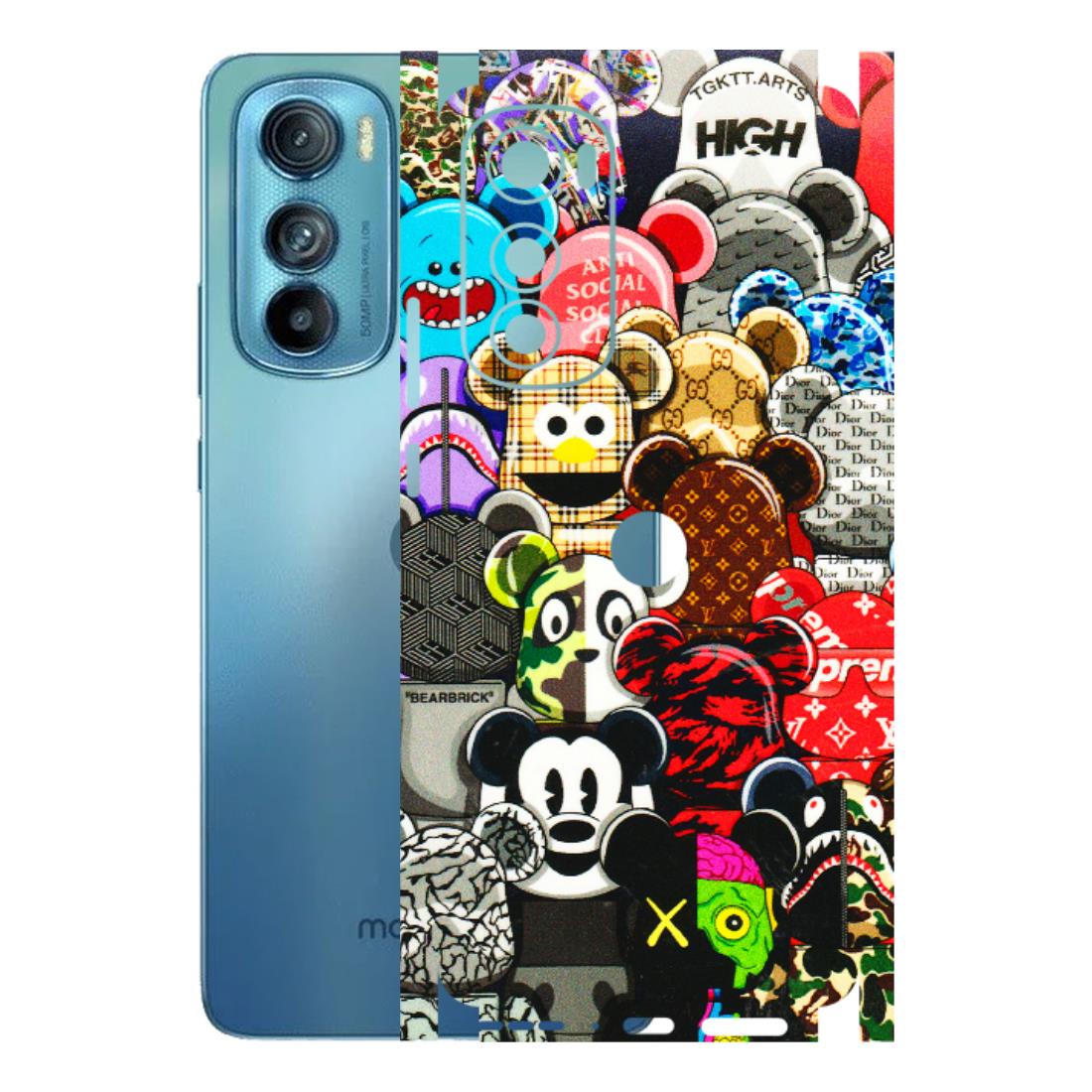 Motorola Phone Skins (All Models) - More Mickey Mouses - 3D Embossed Finish (L-118) Motorola Moto Edge 30