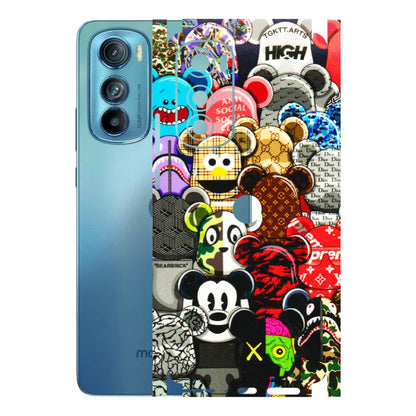 Motorola Phone Skins (All Models) - More Mickey Mouses - 3D Embossed Finish (L-118) Motorola Moto Edge 30