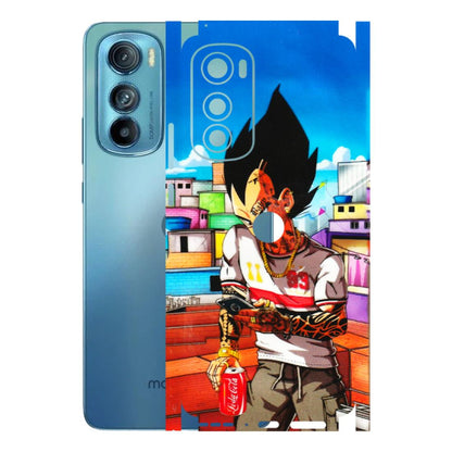 Motorola Phone Skins (All Models) - Vegeta - 3D Embossed Finish (L-136) Motorola Moto Edge 30
