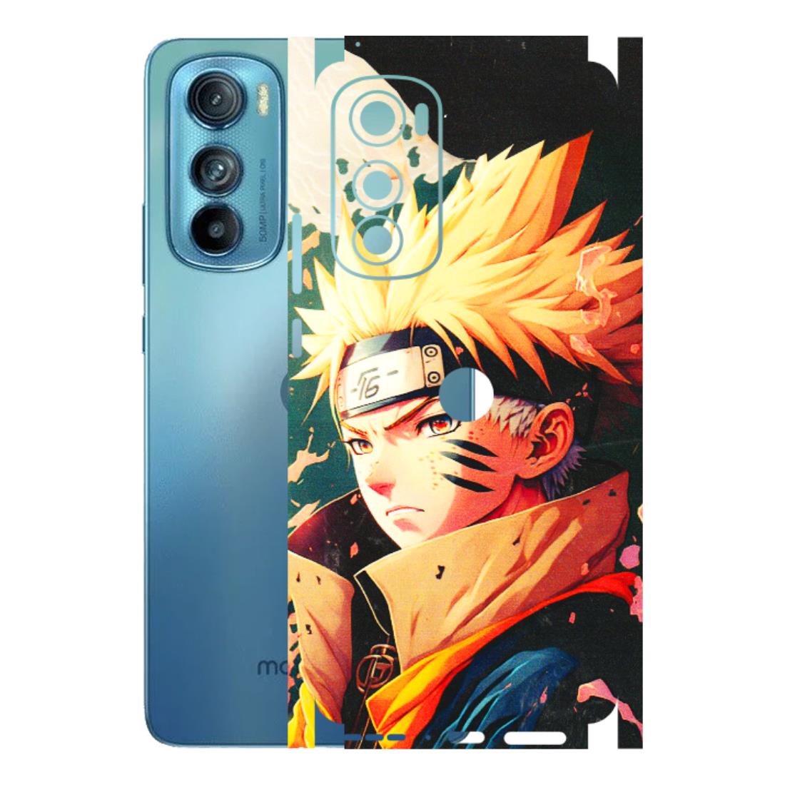 Motorola Phone Skins (All Models) - New Naruto - 3D Embossed Finish (L-148) Motorola Moto Edge 30